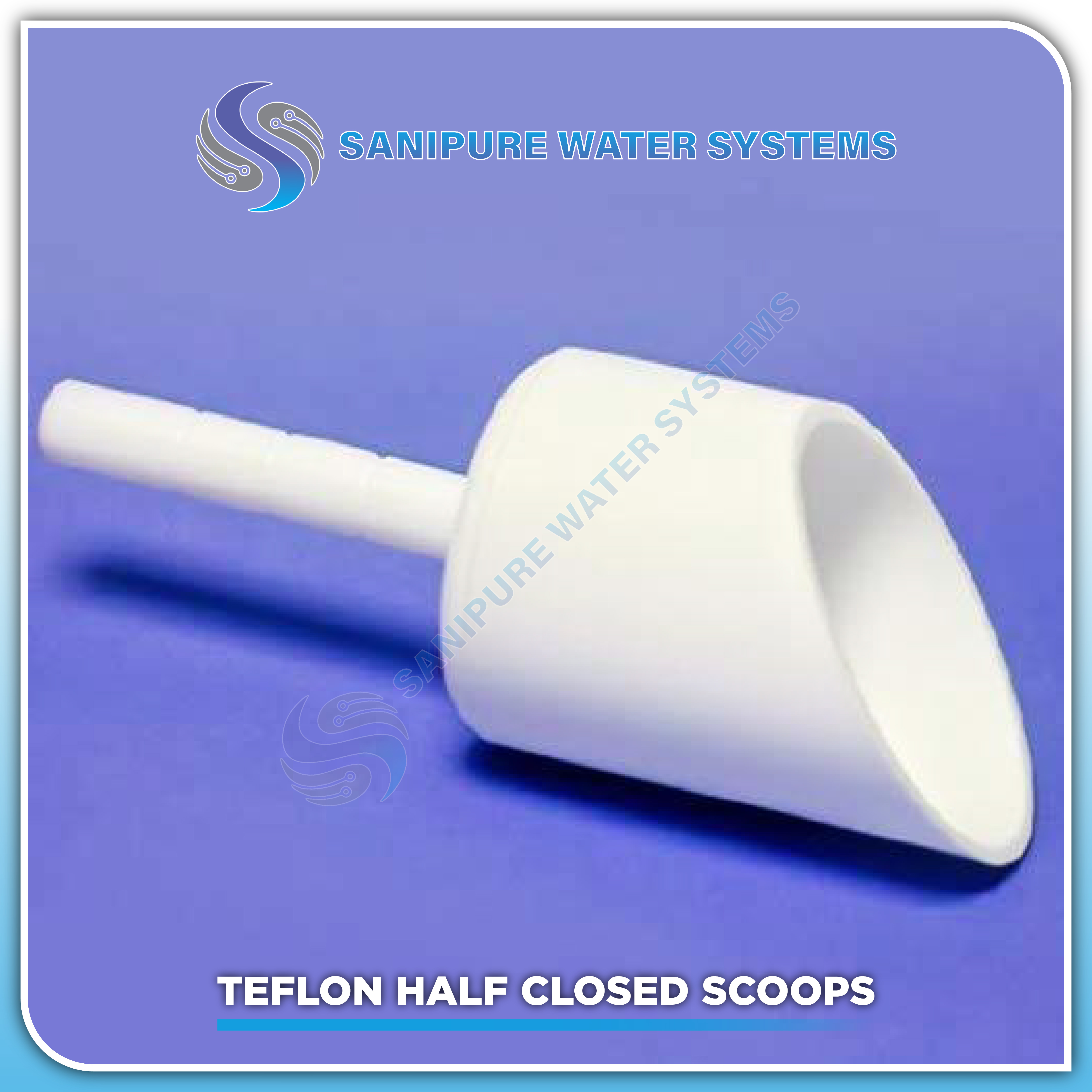 Teflon Half Closed Scoops